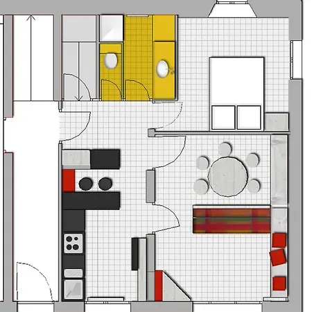 Ressachaux Centre 2 A 3 Pers Calme Vue Jardin Parking 아파트 *